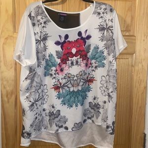 LYS- style Blouse size 3X plus size 100% polyester